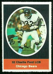 1972 Sunoco Stamps      092      Charlie Ford